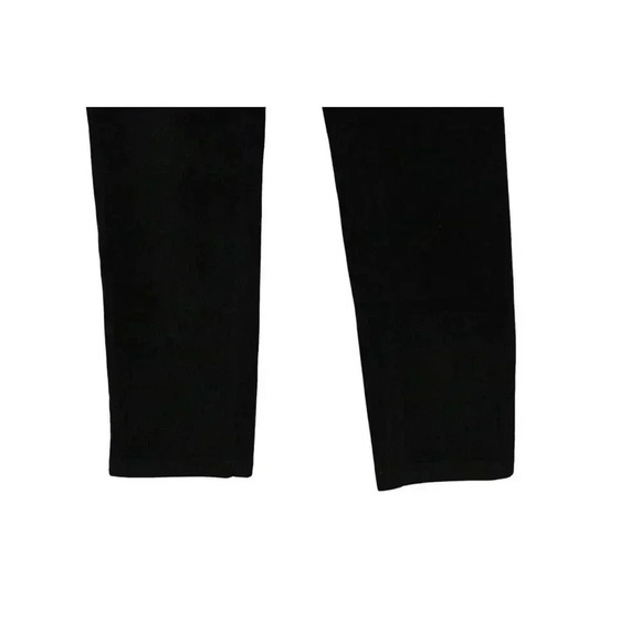 NWT Alison Sheri Corduroy Pants Small Pleated Straight Leg Academia Preppy Black - Picture 4 of 12